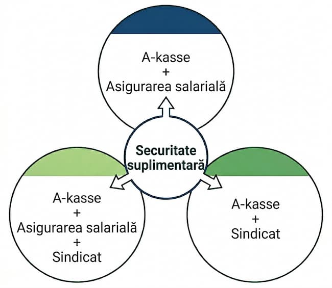 Adăugați asigurarea salarială și/sau sindicatul la asigurarea de șomaj