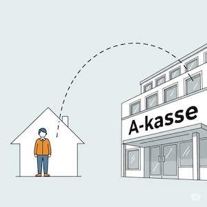 Se kort over A-kasser i din kommune eller region