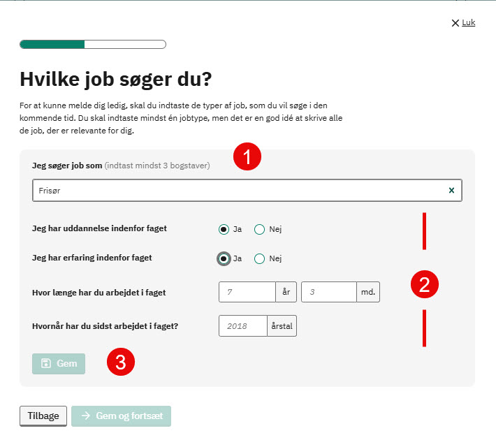 Searching for jobs
